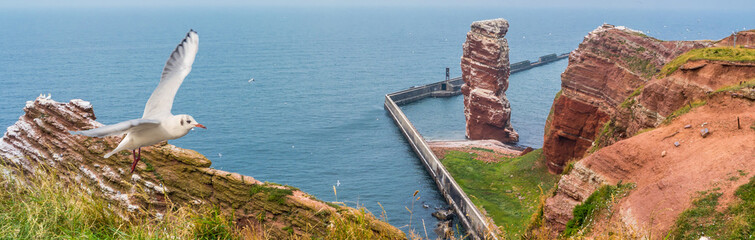 Panorama von Helgoland
