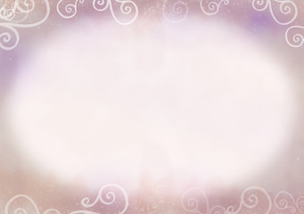 Background with purple swirls and darker purple vignette effect 