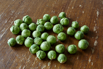 a bunch of green organic sprouts on table