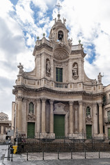 Obraz premium Collegiata Basilica, Catania, Sicily, Italy