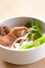 Marinated mushrooms