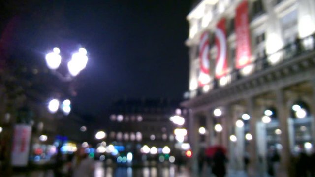 Cinemagraph Paris at night