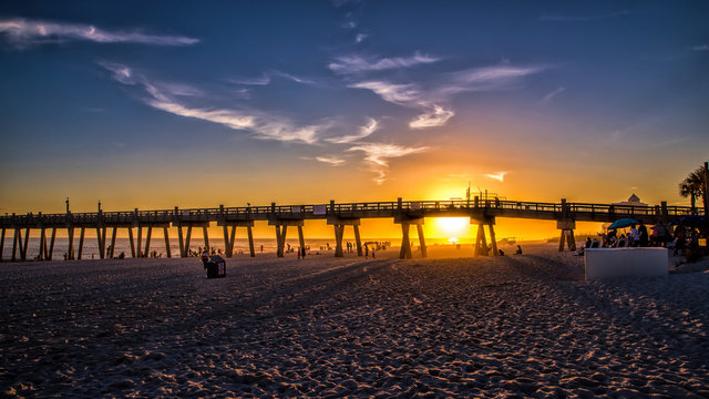 Sunset In Pensacola