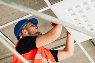 Installation worker