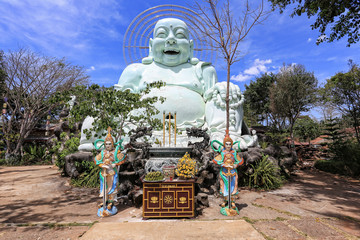 Sitting Buddha Temple in Dalat