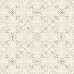 Seamless islam pattern. Vintage floral background