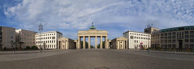 Berlin Brandenburger Tor Panorama © sp4764