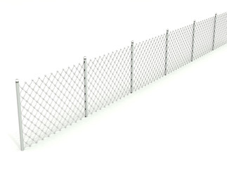 Transparent fence