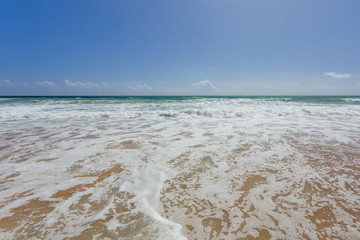 Fototapeta na wymiar Beach near Lagos, Algarve, Portugal