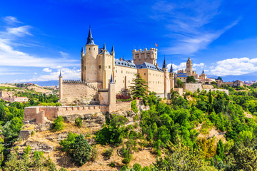 Segovia, Spain. - obrazy, fototapety, plakaty