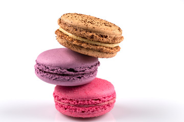 Tasty colorful macaroon