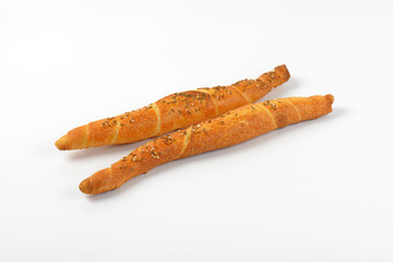 long crunchy bread rolls