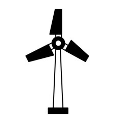 turbine generator energy icon vector illustration design