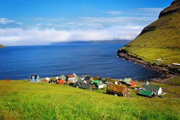 The nature of the Faroe Islands in the north Atlantic 