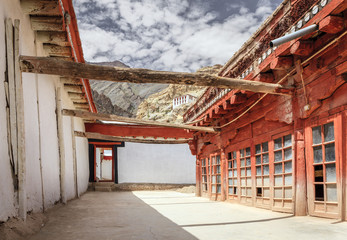 Naklejka premium Buddhist monastery