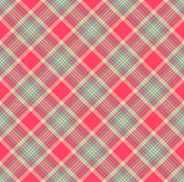 Seamless tartan vector pattern