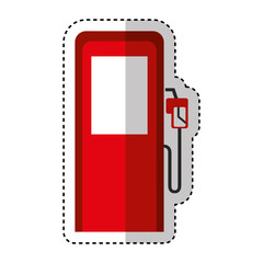 station service fuel icon vector illustration design