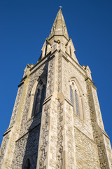 Fototapeta na wymiar Lion Walk United Reformed Church in Colchester