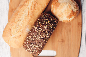 bread, loaf, bakery products