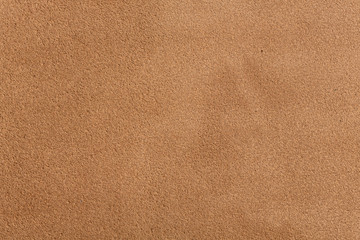 Brown leather texture on macro.