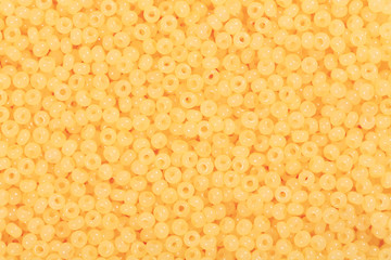 Gold seed beads.