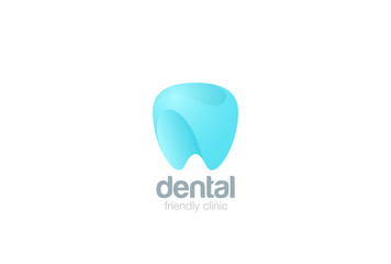 Dental Clinic Logo Tooth design. Dentist stomatology icon