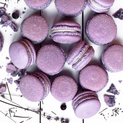 Sweet French macaron