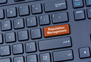 Reputation Management words on keyboard