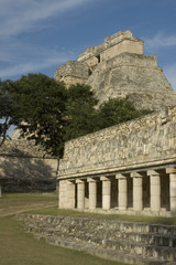 Fototapeta na wymiar Uxmal, Yucatán, México