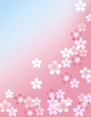 桜　和柄　花模様