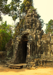 Fototapeta na wymiar Angkor Wat. Temple. Khmer civilization. Siem Reap. Tourism in Cambodia