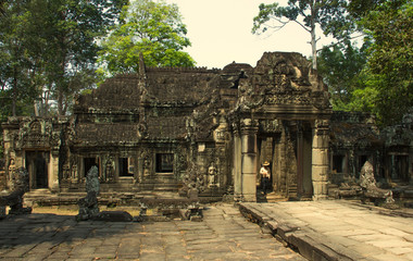 Angkor Wat. Temple. Khmer civilization. Siem Reap. Tourism in Cambodia
