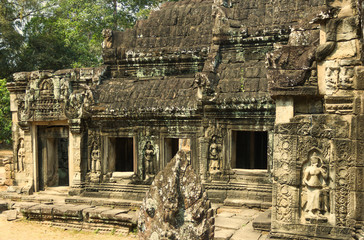 Fototapeta premium Angkor Wat. Temple. Khmer civilization. Siem Reap. Tourism in Cambodia