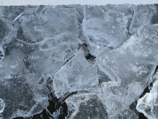 Broken Ice during thaw 