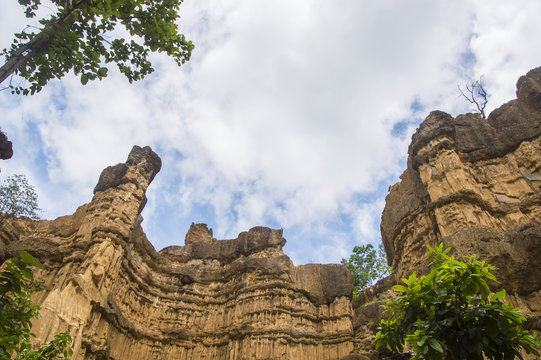 Pha Chor (Canyon), in national park which is Unseen Thailand at