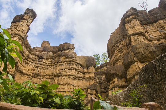 Pha Chor (Canyon), in national park which is Unseen Thailand at