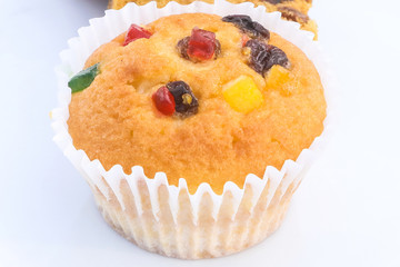 Fruit cake cupcake muffin