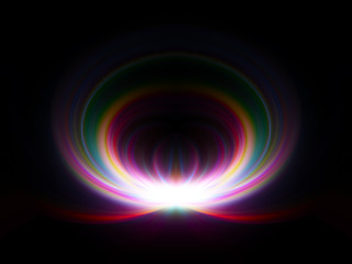 abstract colorful radiant explosion
