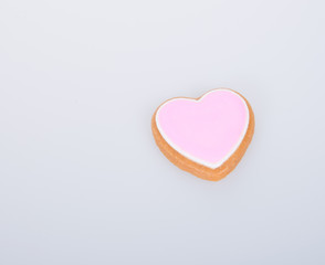 cake decoration or heart shape cake decoration on a background.