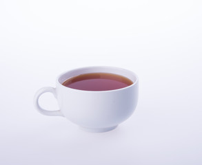 tea or hot tea cup on a background.