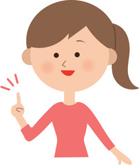 女性　ポイント　解説