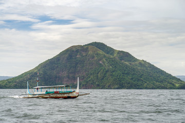 Taal Lake at TagayTay City, Philippines
