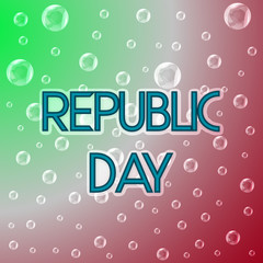 Italy Republic Day background