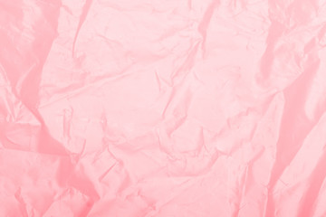 Pink plastic bag texture background