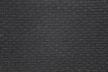 Black fabric texture Clothes background Close - up