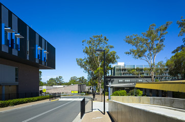 Fototapeta na wymiar Hospital buildings in Australia