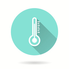 Thermometer - vector icon.