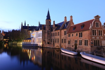 Obraz premium Classic view of Bruges, Belgium