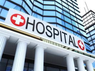 Fototapeta premium Build hospital