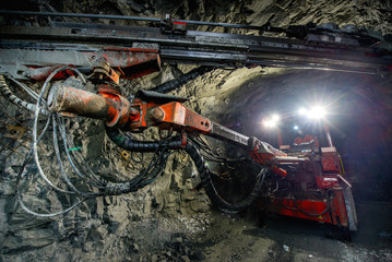 Gold mining underground